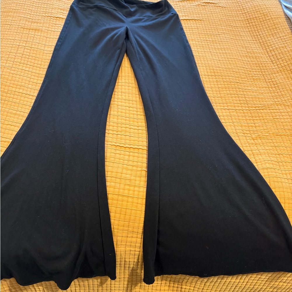 Women's Black Flared Pants